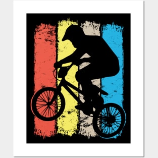 Colorful Bmx Apparel | Retro Bmx Bike Old School Posters and Art